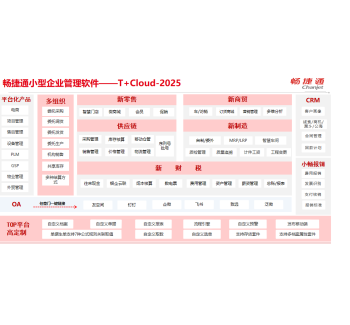 畅捷通小型企业ERP——T+cloud